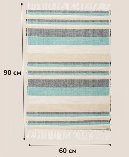 Handloom floor rug